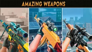 Sniper King FPS Shooting Game Mod APK (Unlimited Gold)