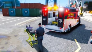 US Emergency Ambulance Game 3D Mod APK (New Version)