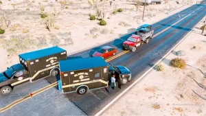 US Emergency Ambulance Game 3D Mod APK (New Version)