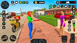 Pizza Delivery Girl Food Game Mod APK - Free Download